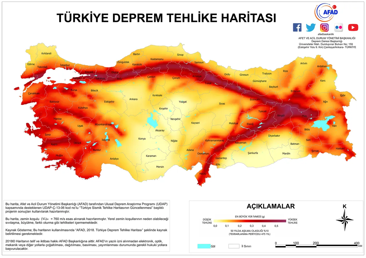 Bursa deprem bölgesi mi, fay hattı var mı? Bursada 3.9 şiddetinde deprem!