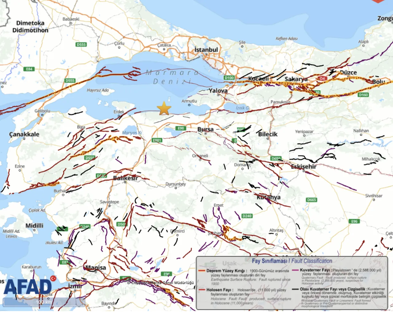 Bursa deprem bölgesi mi, fay hattı var mı? Bursada 3.9 şiddetinde deprem!