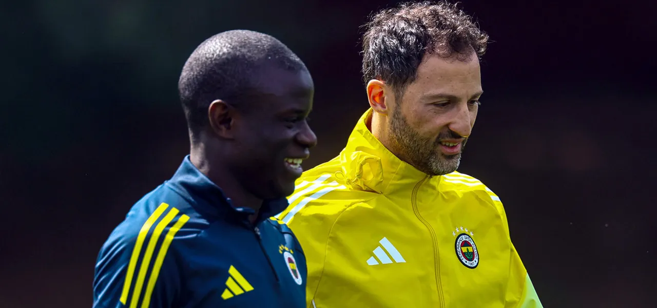 Domenico Tedesco - N'Golo Kante (Fotoğraf: Fenerbahce.org)
