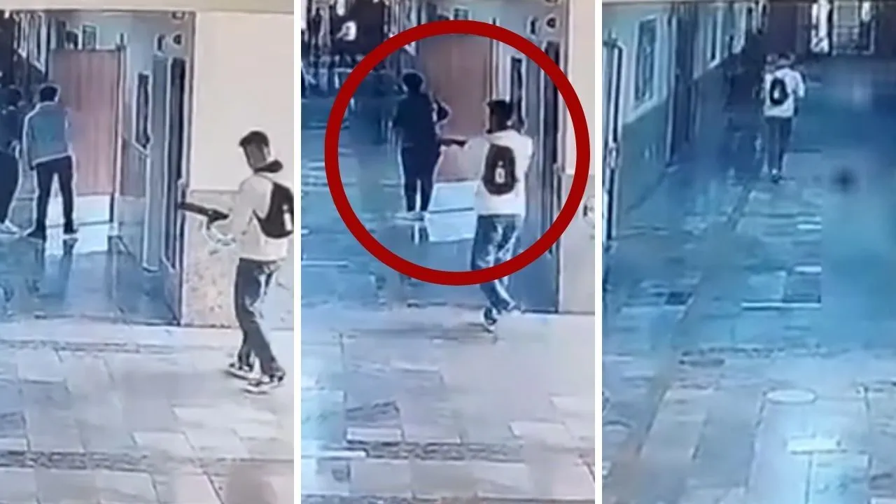 Şanlıurfa'daki lise saldırısının görüntüleri ortaya çıktı