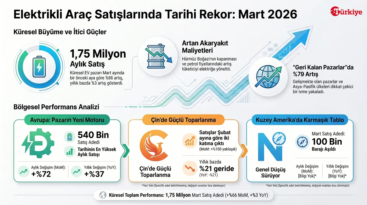 Akaryakıt fiyatları yükseldi, elektrikli satışları patladı: Avrupa’da tarihi rekor geldi