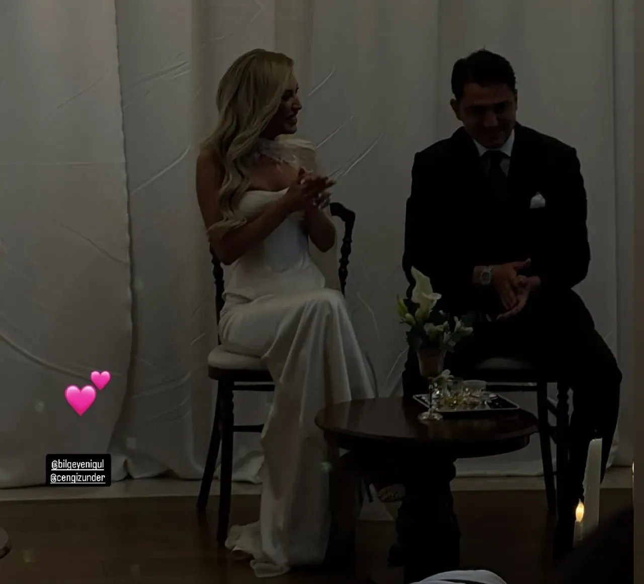 Bilge Yenigül ile mutluluğa ‘evet!’ Cengiz Ünder nişanlandı