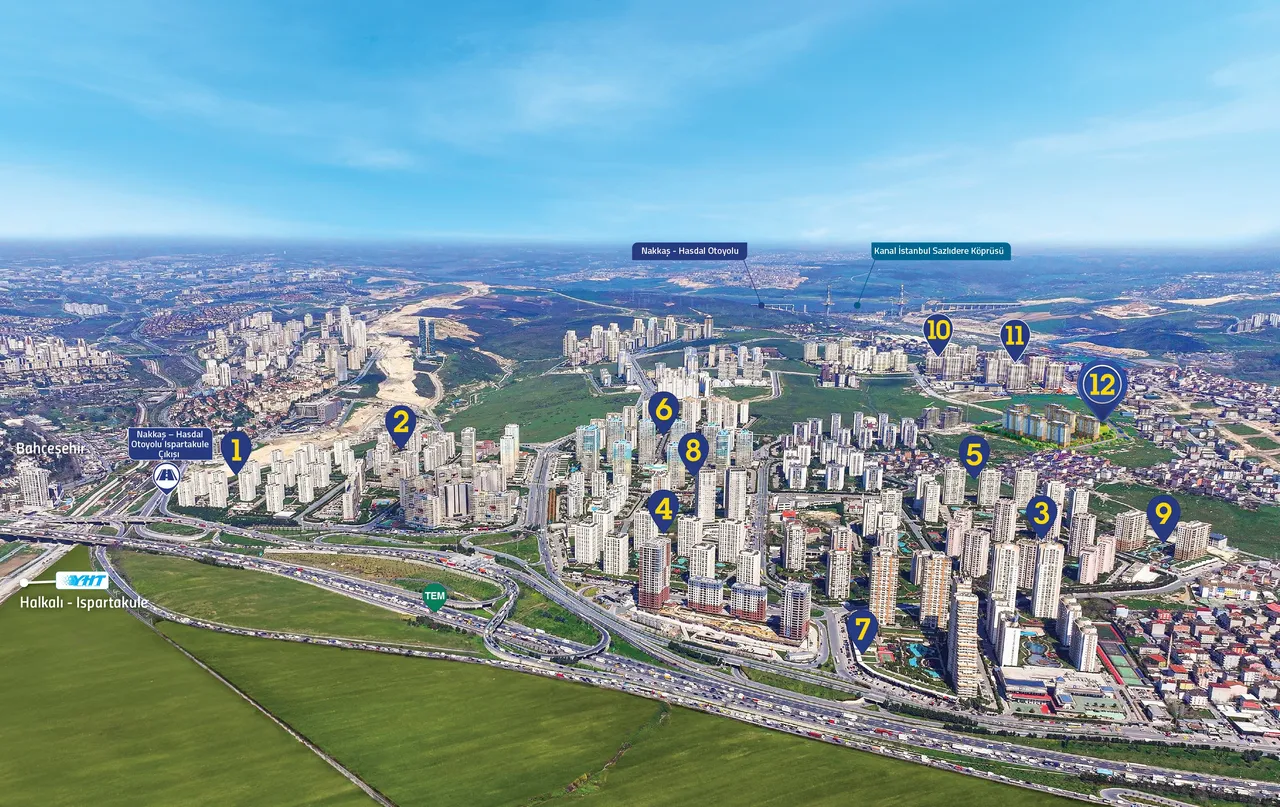 İhlas Gayrimenkulün Ispartakuledeki yeni projesi Bizim Evler 12 satışa çıktı