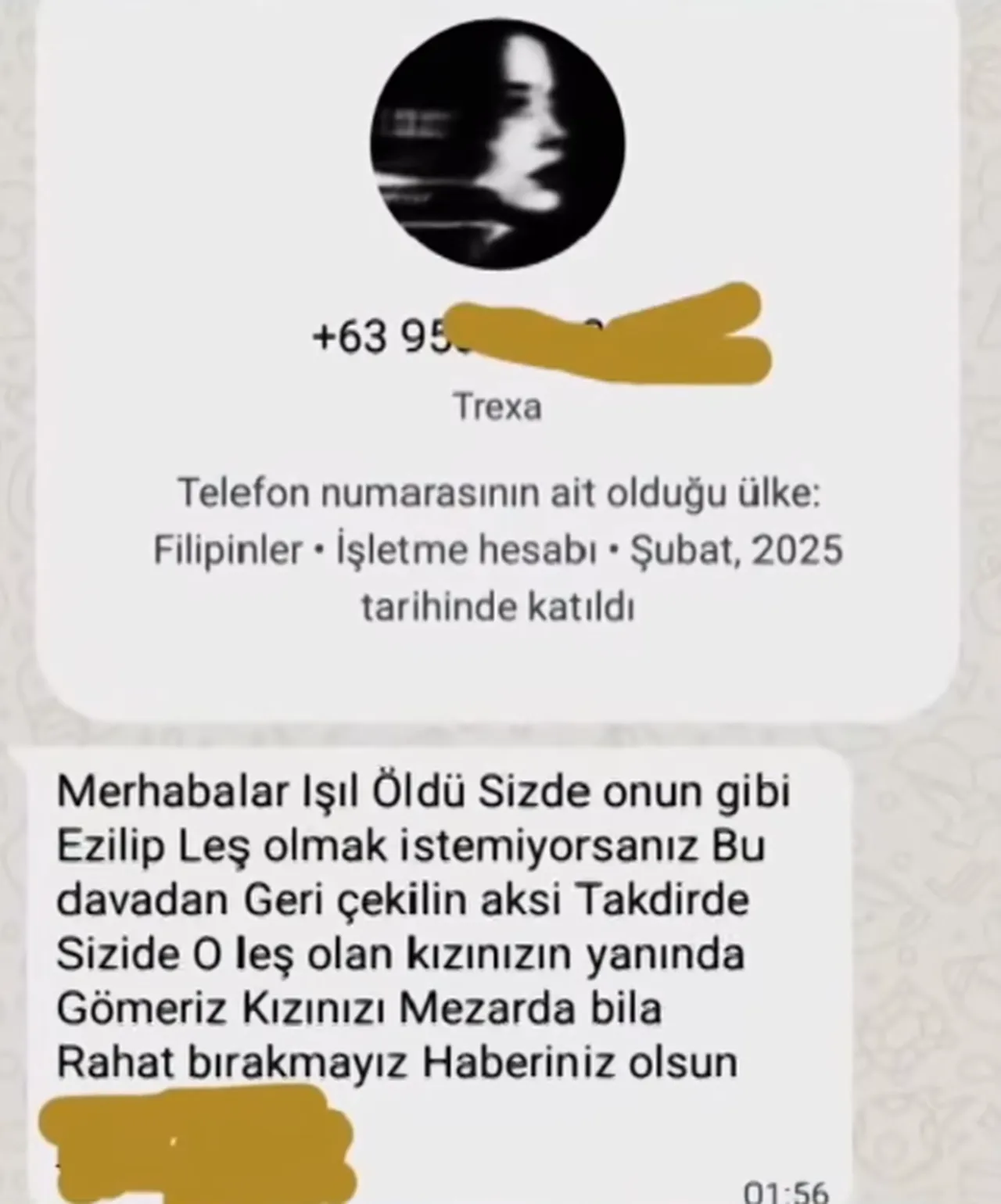 Işıl feci kazada hayatını kaybetmişti! Acılı ailesine gelen mesajlar ise korkunç