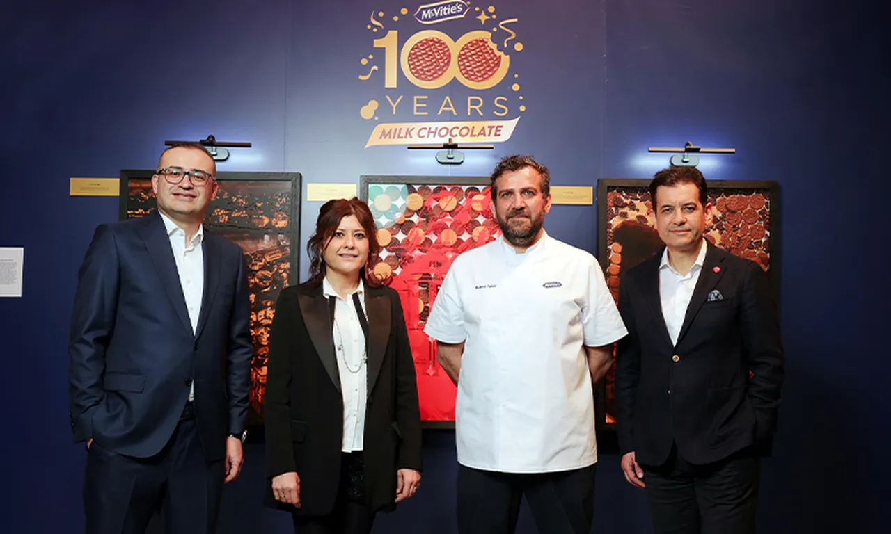 McVitie’s Milk Chocolate Bisküvi’nin 100’üncü yaşı İstanbul’da kutlandı