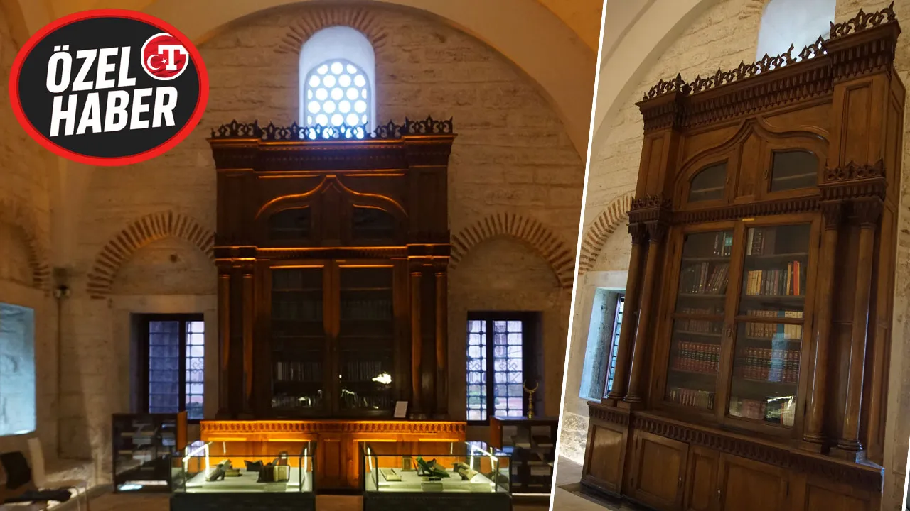 Sultan’ın elleriyle inşa ettiği kütüphane! Abdülhamid Han’ın eseri Beyazıt’ta sergileniyor