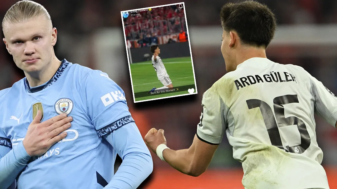 Arda Güler daha ne yapsın! Haaland da olanlara kayıtsız kalamadı, hemen paylaştı