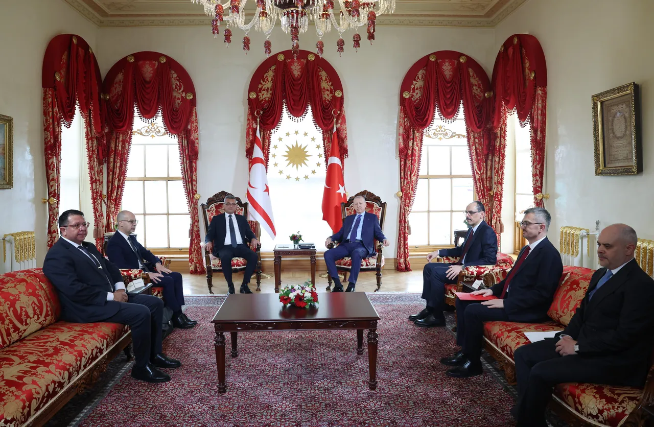 Cumhurbaşkanı Erdoğan, KKTC Cumhurbaşkanı Erhürman ile görüştü