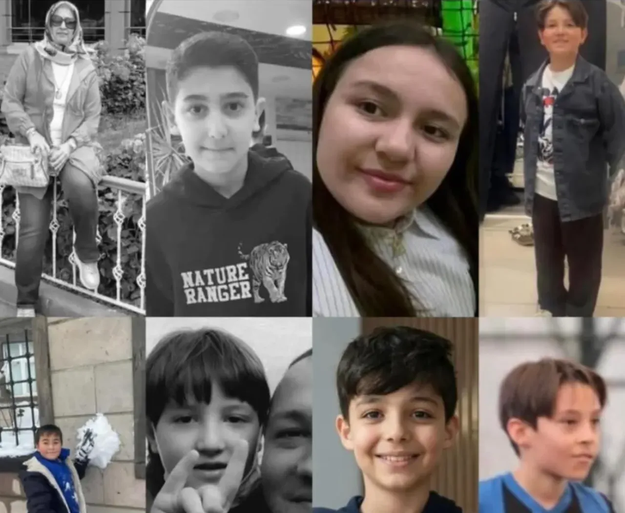 Saldırıda hayatını kaybeden öğretmen ve bazı öğrenciler