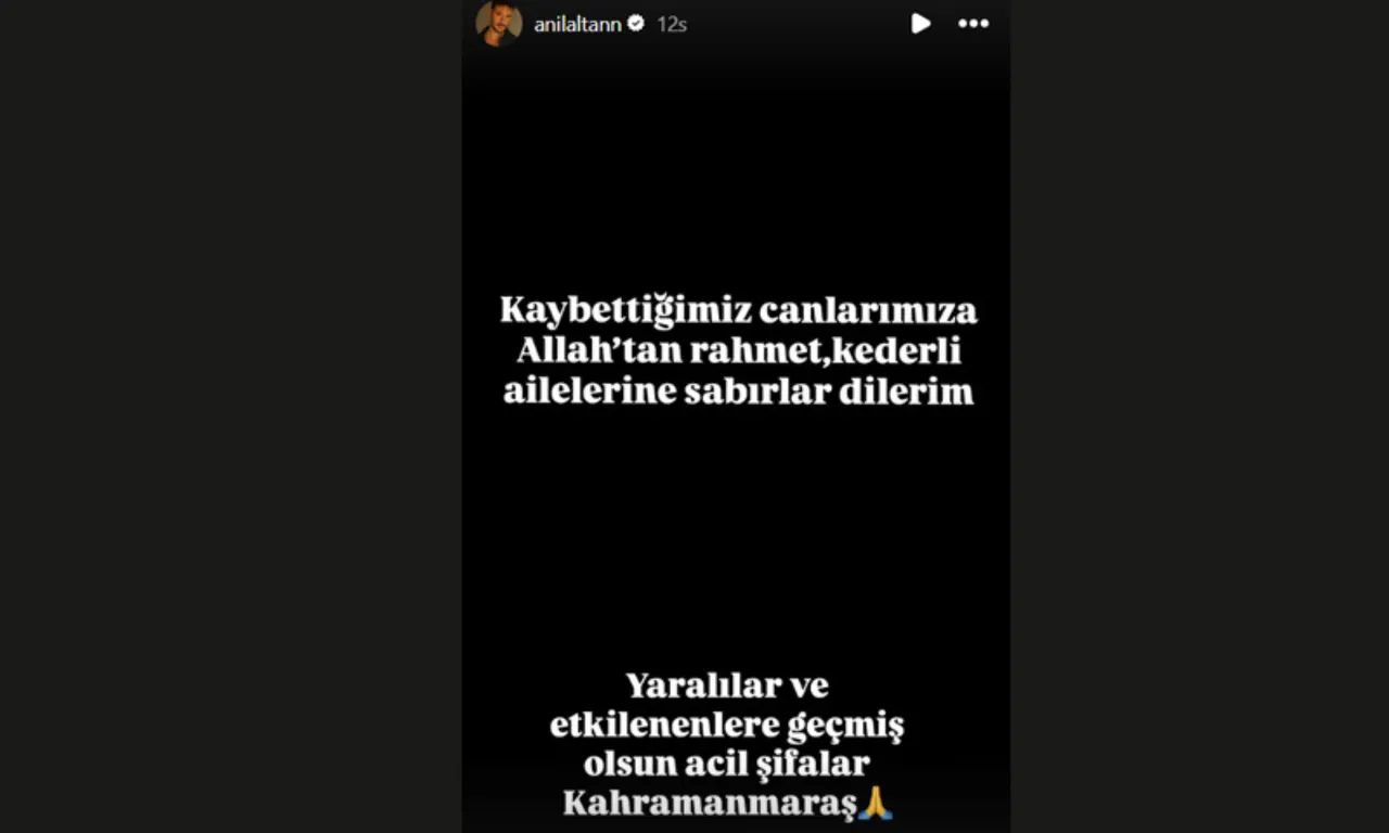 Kahramanmaraş’taki okul saldırısına ünlüler tepki gösterdi