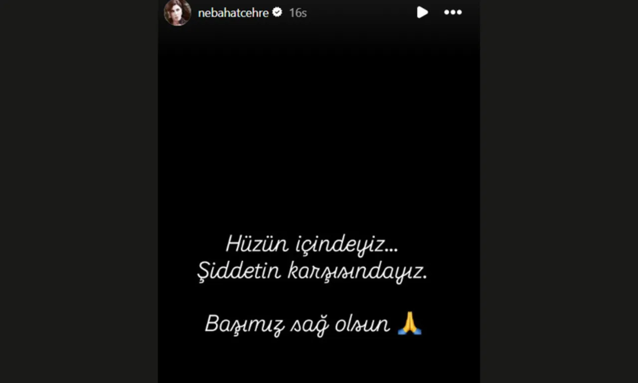 Kahramanmaraş’taki okul saldırısına ünlüler tepki gösterdi