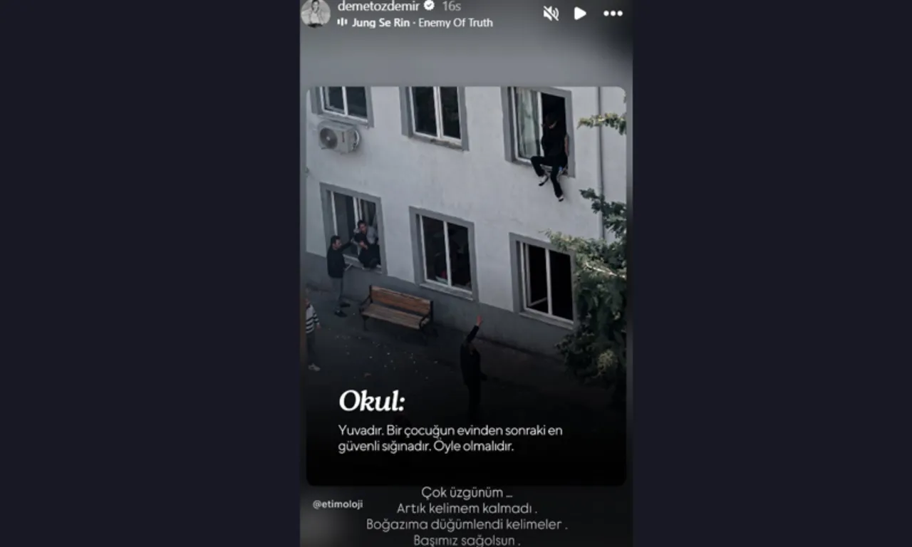 Kahramanmaraş’taki okul saldırısına ünlüler tepki gösterdi