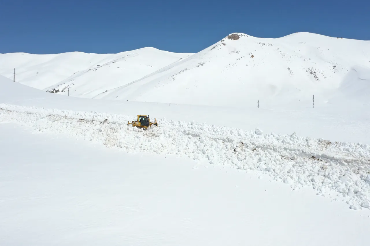 66 yıllık rekor kıran kent! Kardan görünemez hale geldi, Ağrı'nın sağı solu, her köşesi bembeyaz