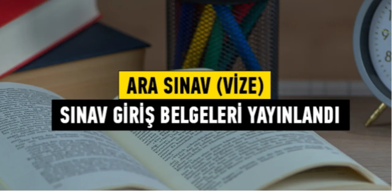 AUZEF sınav giriş belgesi yayımlandı! Bahar dönemi ara  sınav (vize) giriş belgesi sorgulama