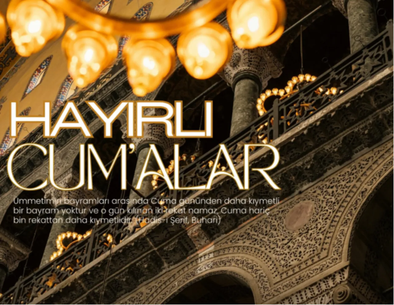 Cuma mesajları resimli, ayet, hadis içerikli.... Birlik-beraberlik mesajı içeren cuma sözleri