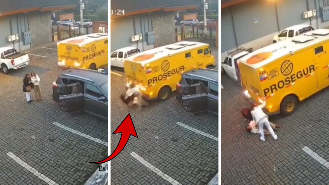 Geri manevra faciası! Telefona dalan iki kadın felaketi yaşadı, o anlar kamerada