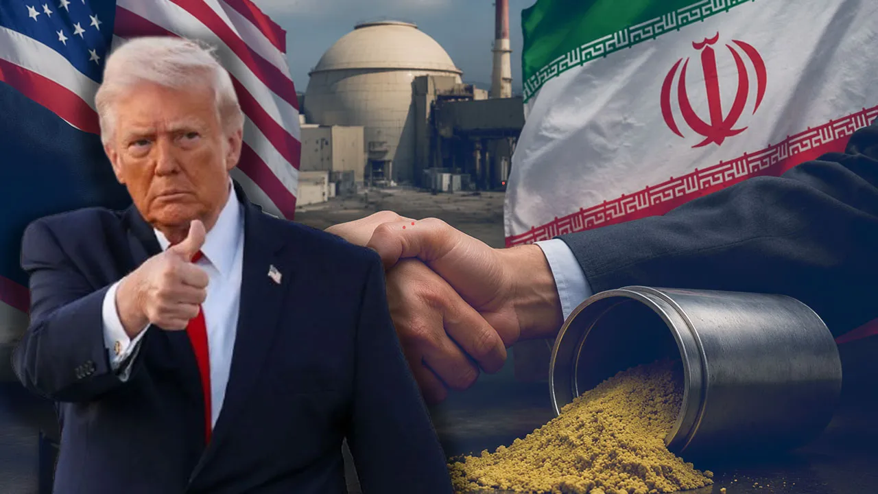 İran ile tarihi anlaşma! Trump duyurdu: Uranyum ABD'ye götürülecek
