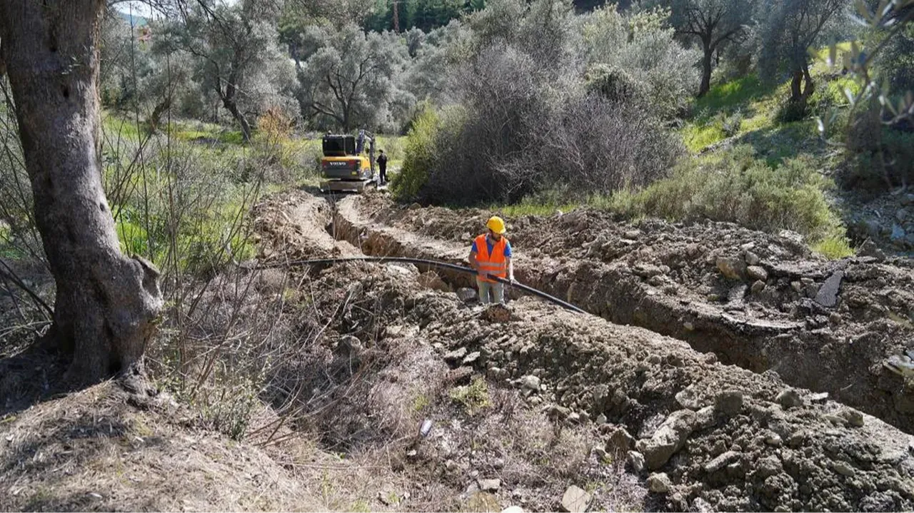 MUSKİ, Seydikemer Sarıyer Mahallesi’ne kesintisiz su hizmeti sağlıyor