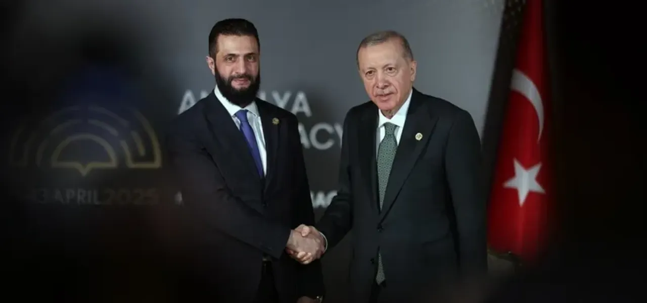 Suriye Cumhurbaşkanı Şara Antalya Diplomasi Forumu'nda konuştu: