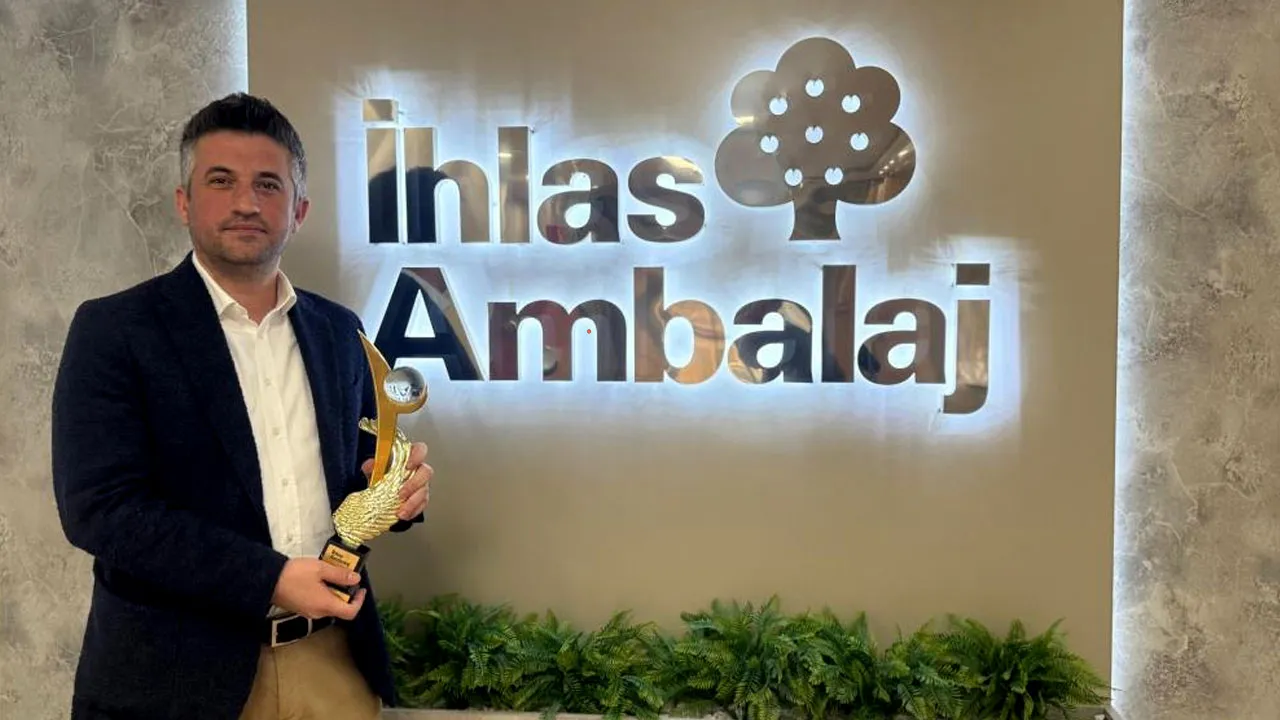 Yeşil dönüşüm başarısı taçlandı! İhlas Ambalaj'a sürdürülebilirlik ödülü