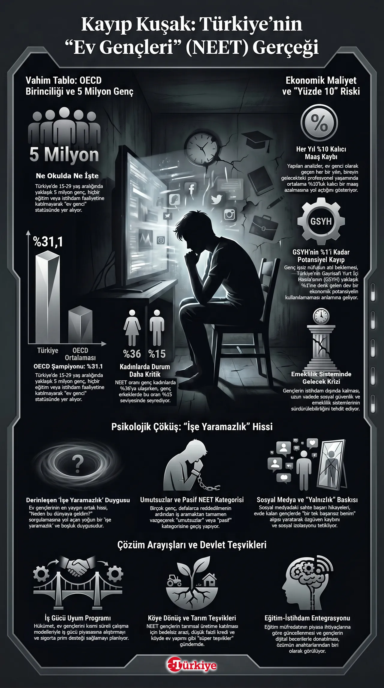 Kayıp Kuşak: Türkiye'nin 'Ev Gençleri' (Neet Gerçeği)