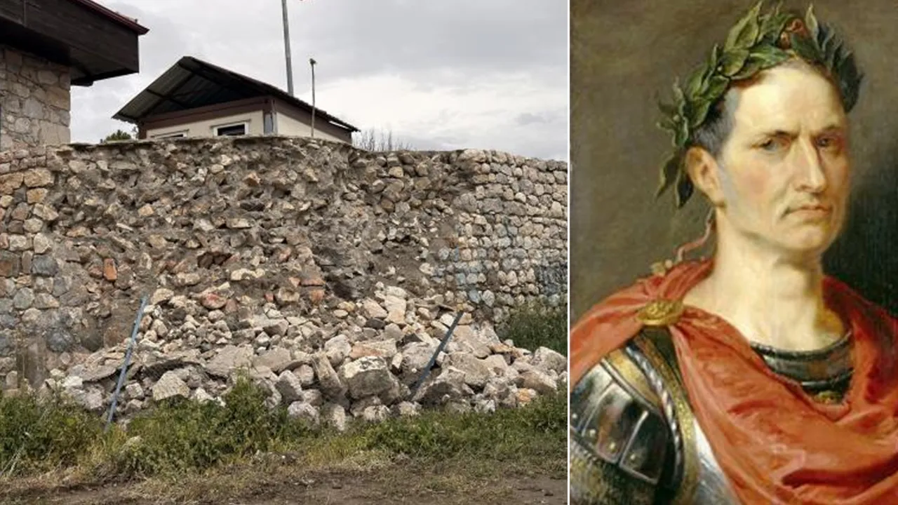 Anadolu'da tek! İmparator Sezar’ın 