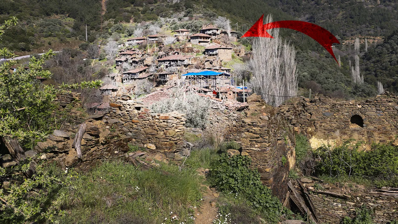 Bu köyde sadece 3 aile yaşıyor! 100'den fazla hanesi boş olan 