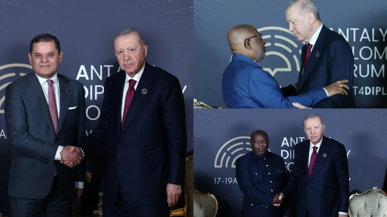 Cumhurbaşkanı Erdoğan'dan diplomasi trafiği: Slovenya, Kongo ve Libya ile kritik zirve!