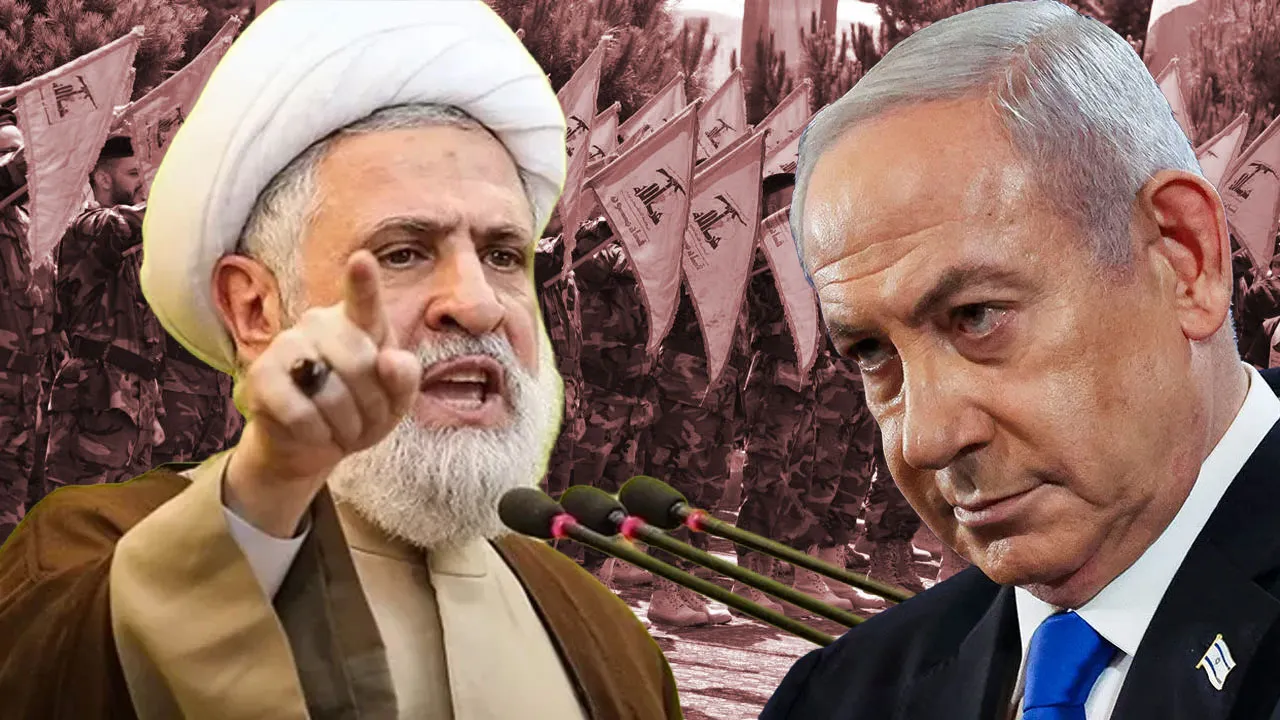 Hizbullah ateşkes için İsrail'e güvenmiyor! Naim Kasım'dan 