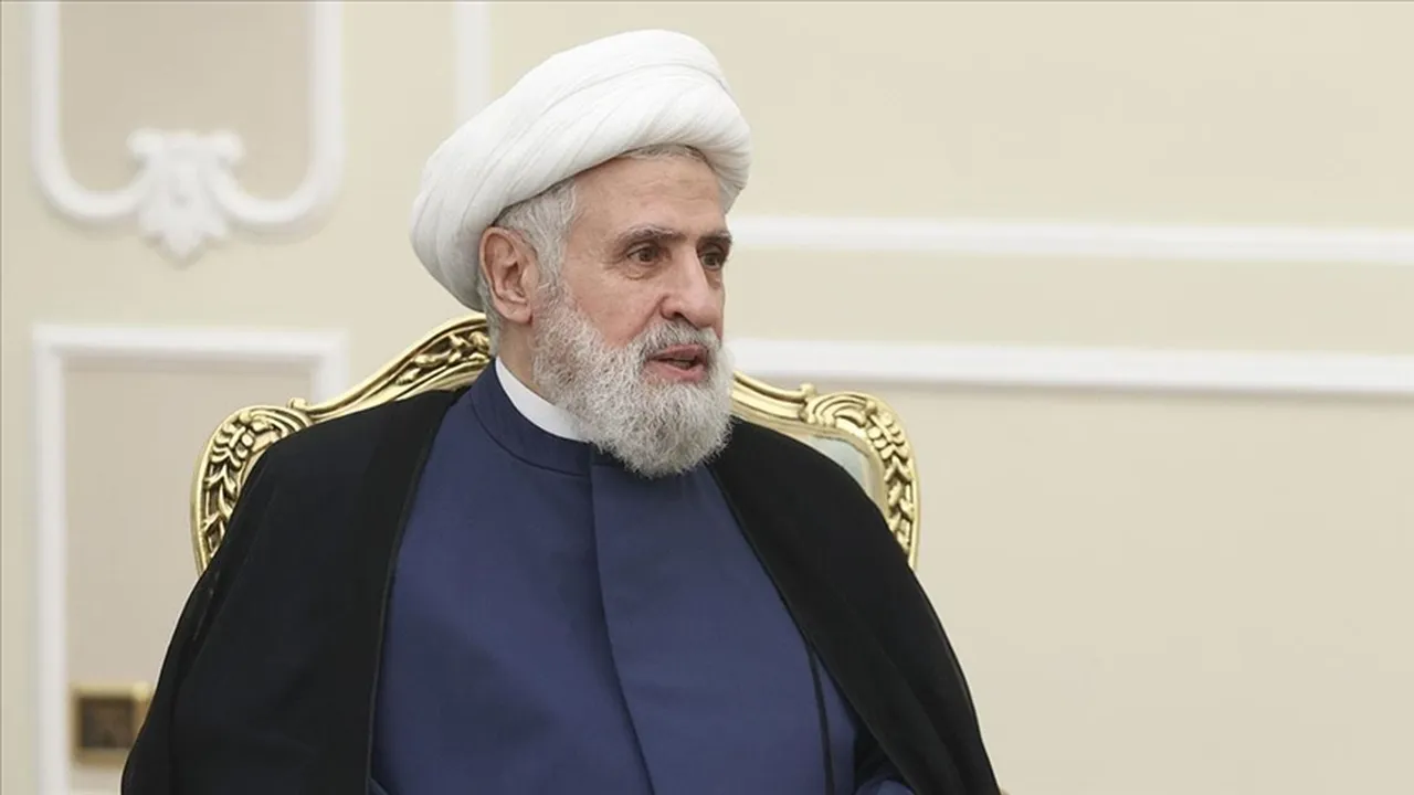 Hizbullah ateşkes için İsrail'e güvenmiyor! Naim Kasım'dan "Tetikteyi" mesajı