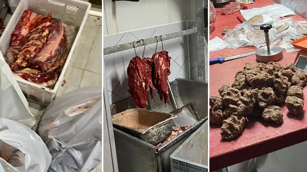 Ne hijyen var ne düzen! Mide bulandıran görüntülerin ardından dükkana mühür vuruldu