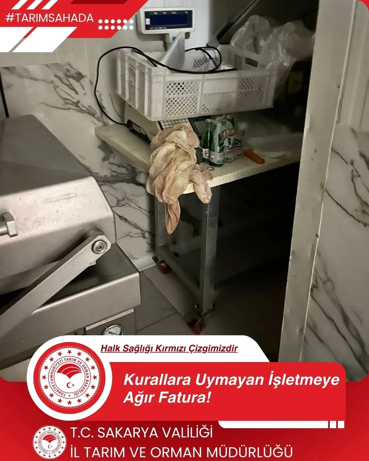 Ne hijyen var ne düzen! Mide bulandıran görüntülerin ardından dükkana mühür vuruldu