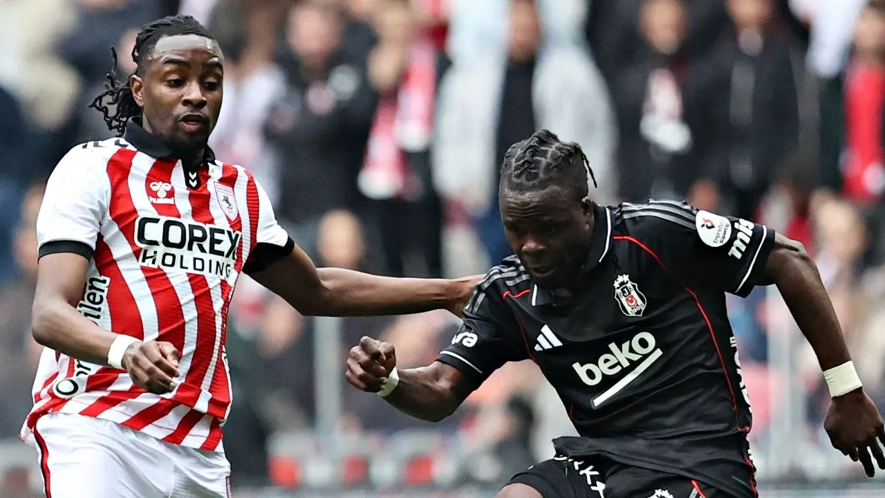 Beşiktaş, Samsun'da kayıp: Maçta 3 gol ve 1 penaltı