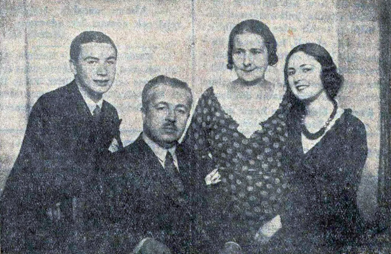 Keriman Halis ve Ailesi 7.2.1933-Cumhuriyet