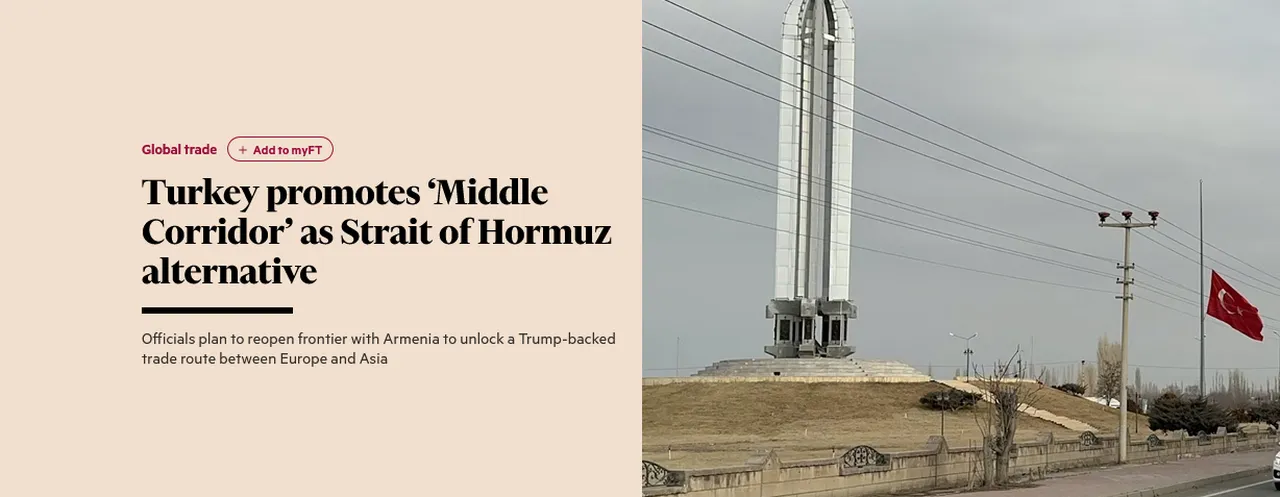 Dünya ekonomisinin rotası Türkiye’ye kırılıyor! İngiliz basını yazdı: Hürmüz’e en güçlü alternatif Ankara'nın onayına bağlı