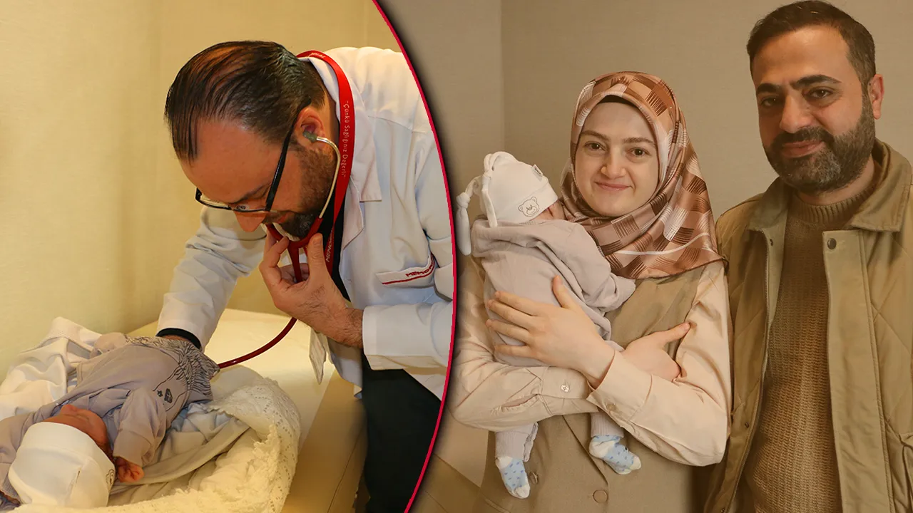  Dünyada 5 binde bir görülen vaka Diyarbakır’da görüldü! Yeni doğan bebek 4 saatlik ameliyatla sağlığına kavuştu   
