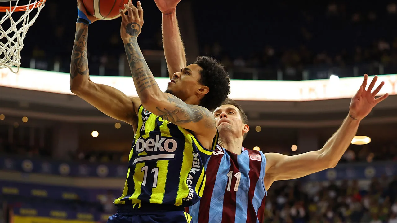 Fenerbahçe Beko, Trabzonspor'u son çeyrekte devirdi