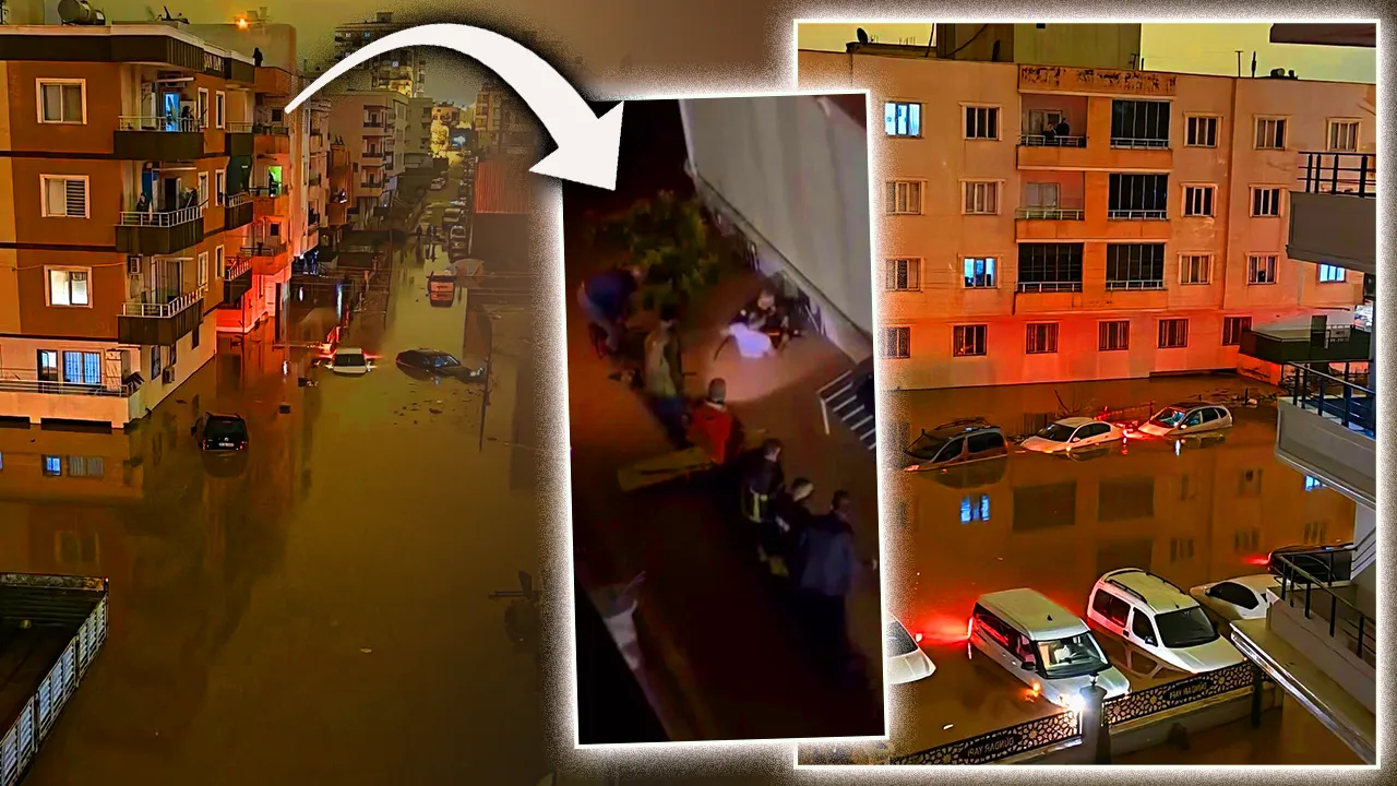 Meteoroloji hem saat hem ikinci sarı kodu verdi! Mardin’de evleri su bastı, insanlar mahsur kaldı