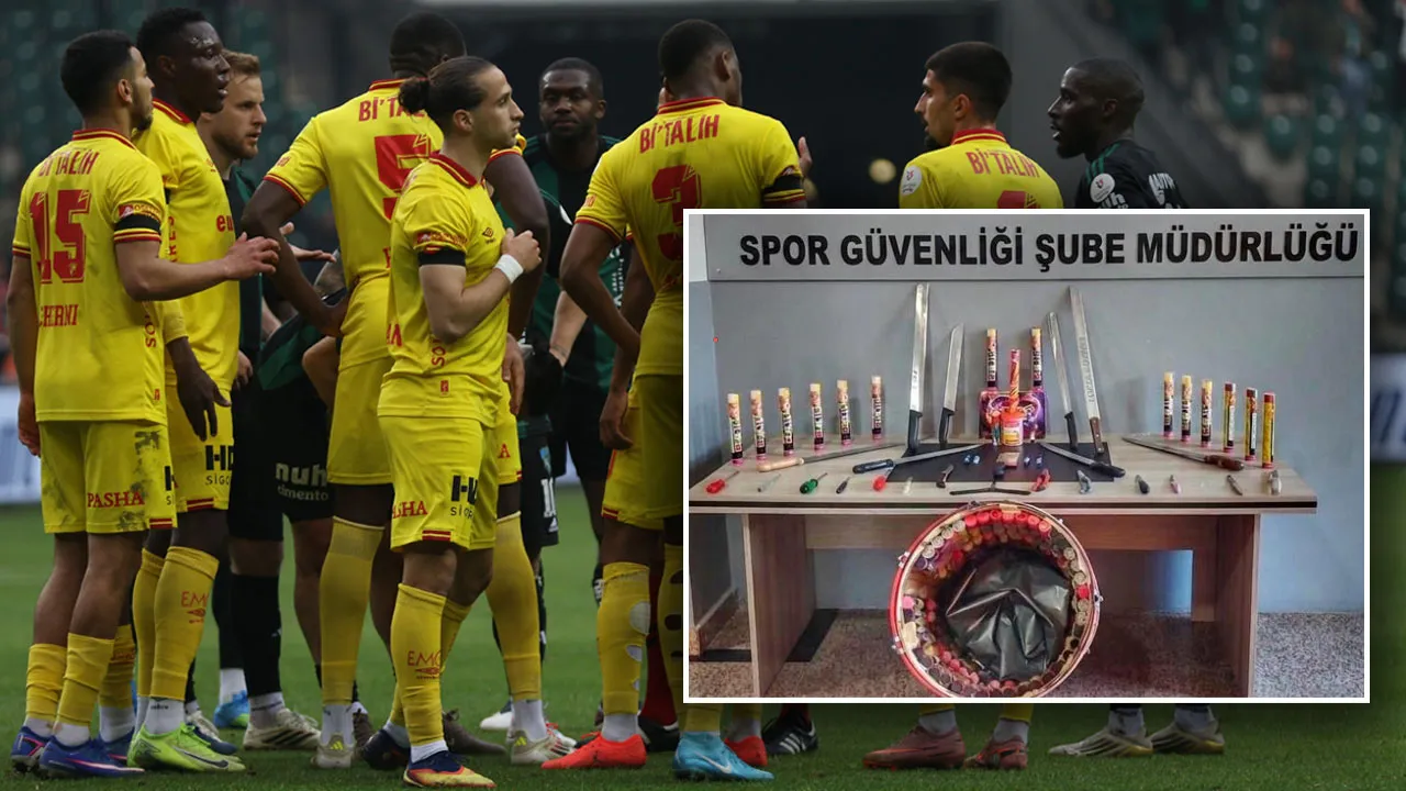 Savaşa değil deplasmana! Taraftarların üzerinden çıkanlar polisi bile şoke etti