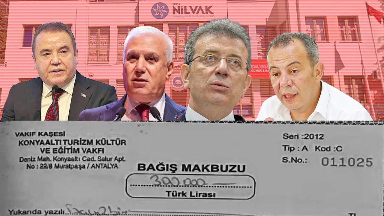 CHP'li başkanlar rüşvet çarkı kurmuşlar: Vakıfları paravan olarak kullanmışlar