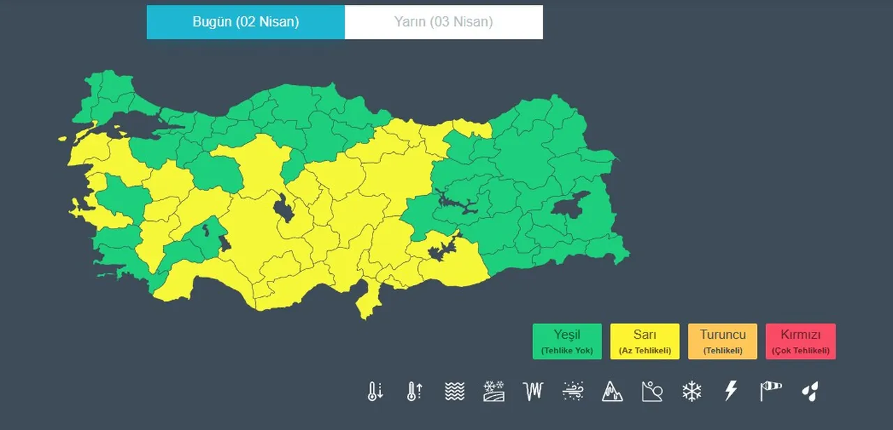 Meteoroloji kent kent uyardı! 34 ilde alarm verildi, sağanak göz açtırmayacak