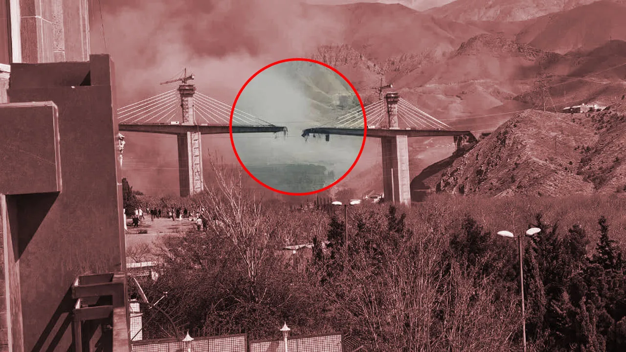 Orta Doğu'nun en yüksek köprüsü olan B1 vuruldu! İran'daki saldırıda ölenler var 