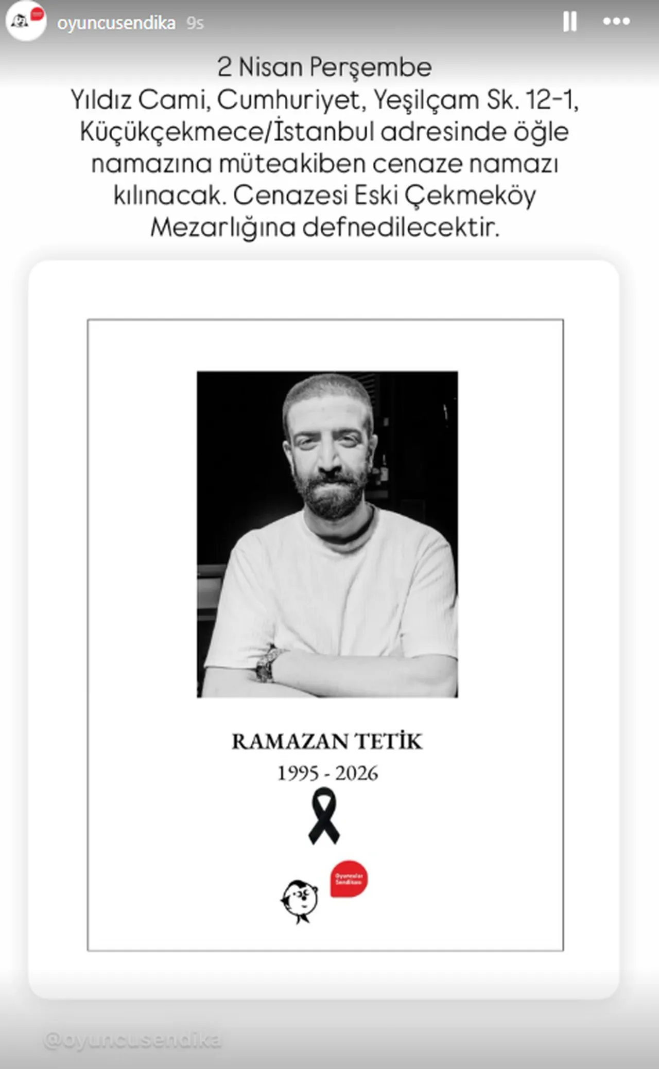 Ramazan Tetik neden öldü, kaç yaşındaydı? Eşref Rüyada oynuyordu