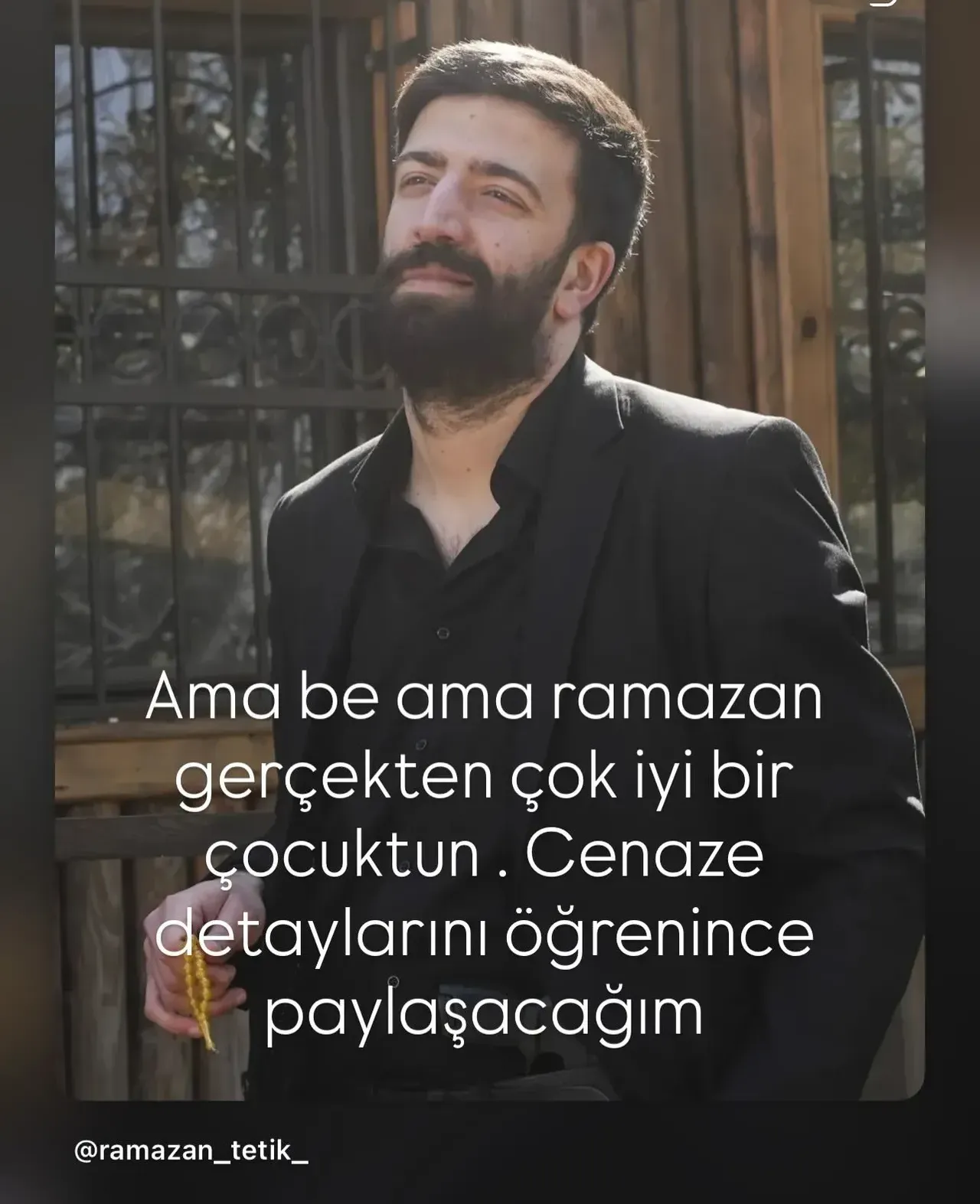 Ramazan Tetik’in ölüm nedeni belli oldu! Ani vefatı sevenlerini yıktı