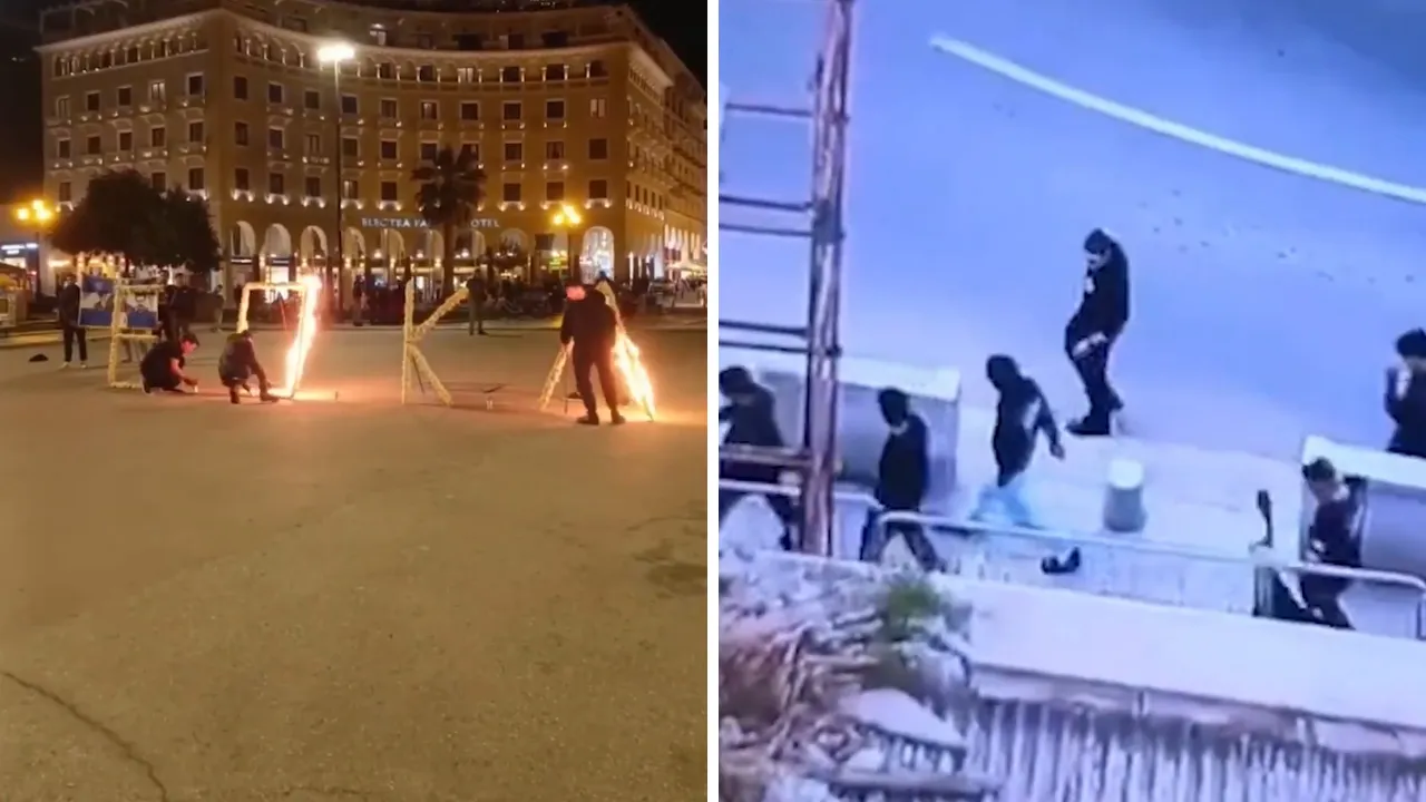 Terör örgütü EOKAdan Kıbrıs Türklerine çirkin saldırı! Taş ve patlayıcılarla saldırdılar