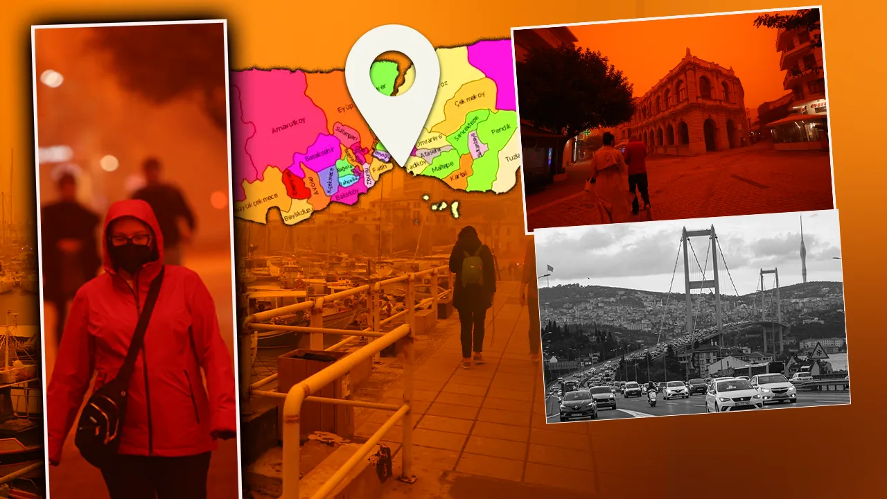 Yunanistan’ı sardı şimdi İstanbul’da! Etkisi 3 gün sürecek, çöl tozu için tarih verildi! Pazar günü kenti terk edecek 