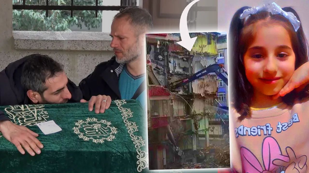 Zeytinburnu'nda 6 yaşındaki Tesnim’i hayattan koparan yıkımın görüntüsü ortaya çıktı 