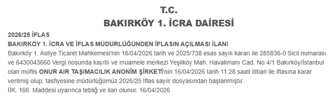 25 ülkede 120den fazla noktaya uçuyordu! Türk havacılık devi iflas etti