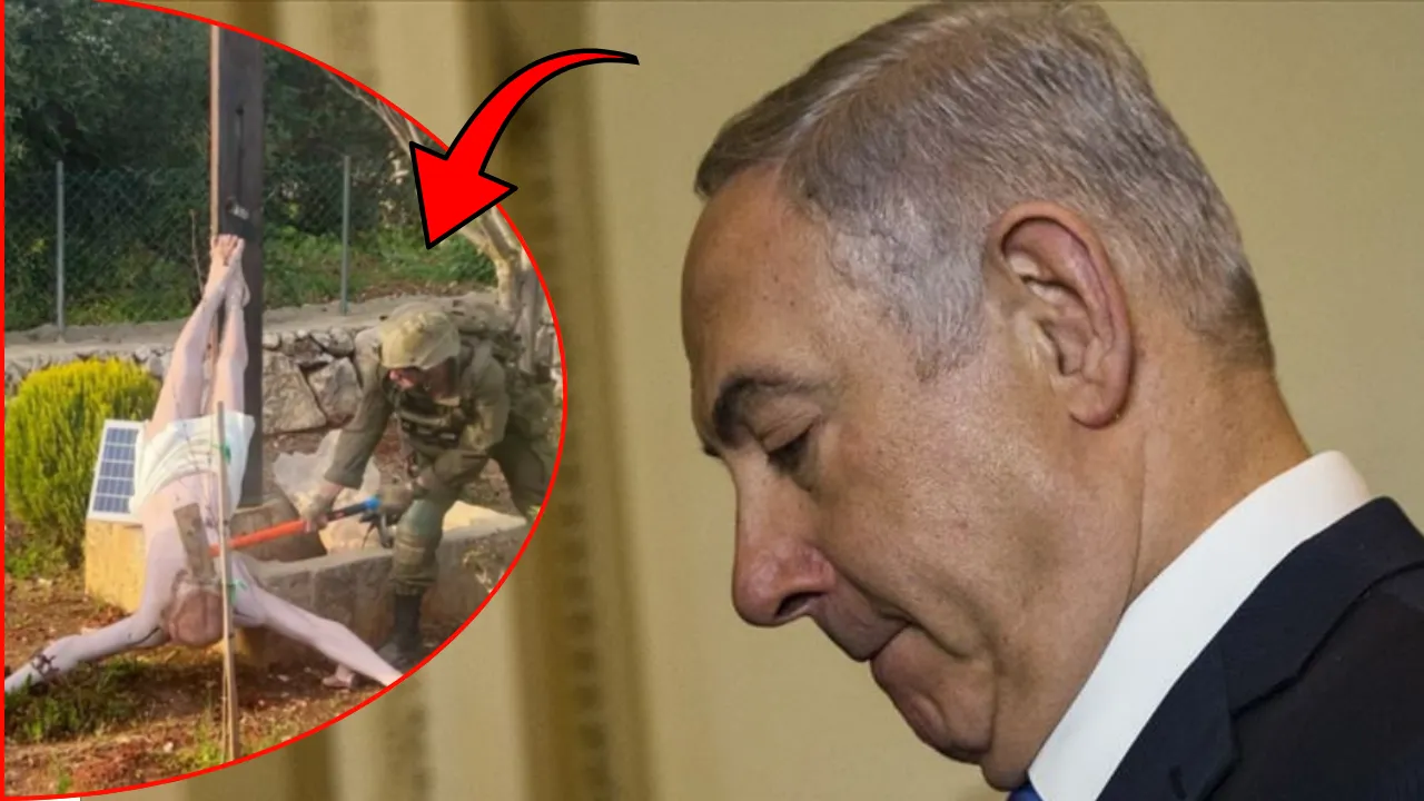 İsrail askeri Hazreti İsa’nın heykeline baltayla saldırdı! Görüntü doğrulandı, Hristiyanlar ayaklandı