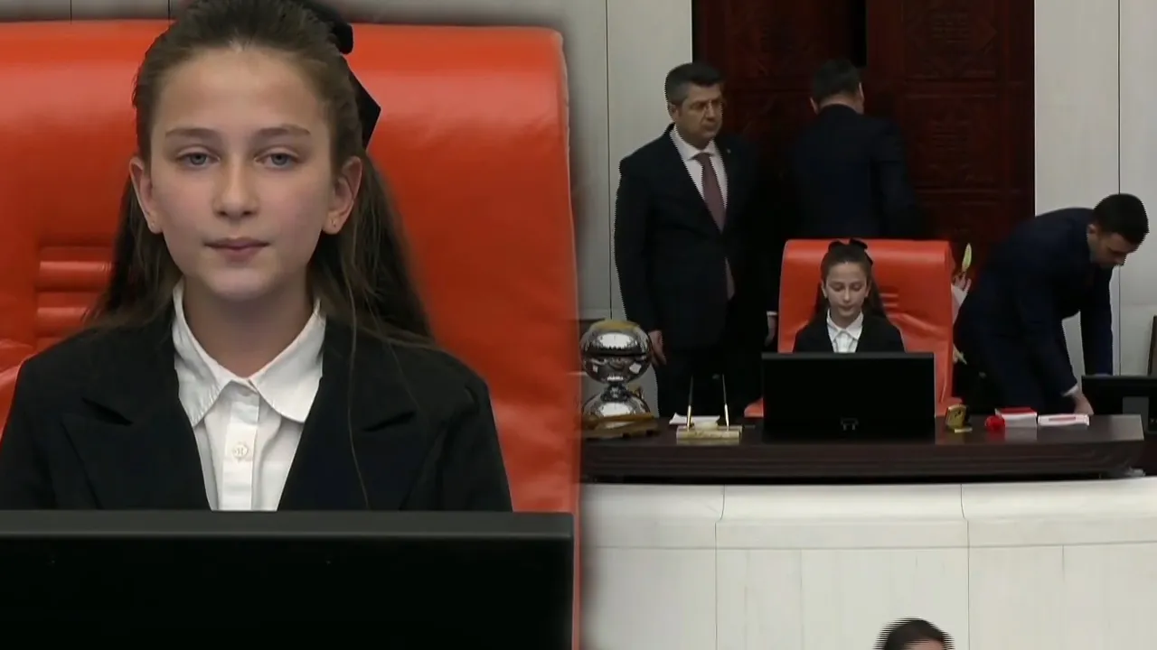 TBMM'de buruk 23 Nisan oturumu! Küçük kızın sözleri dinleyenleri duygulandırdı